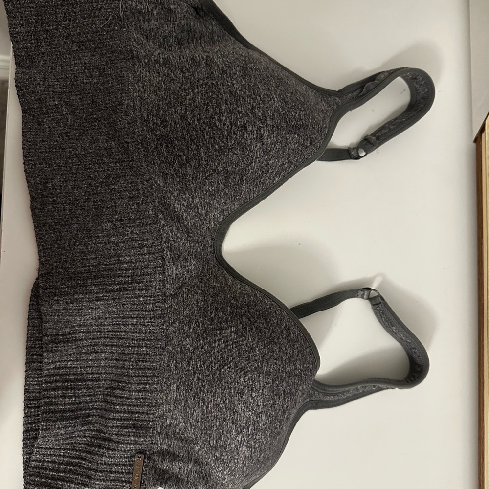 Nautica Gray Heather Seamless Bralette